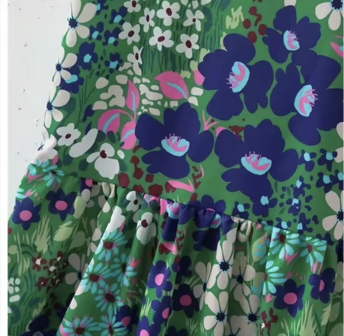 Floral long maxi dress